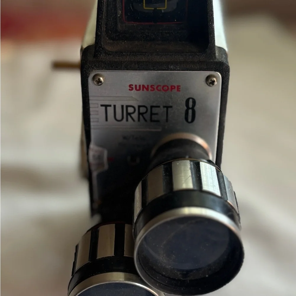 Sunscope‎ Vintage 1960s Turret 8 Movie Camera